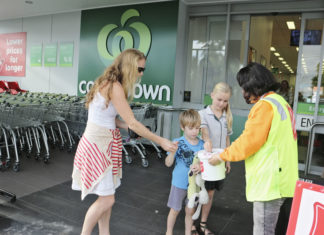 뉴질랜드 구세군 자선냄비