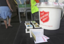 뉴질랜드 구세군 자선냄비