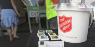 뉴질랜드 구세군 자선냄비