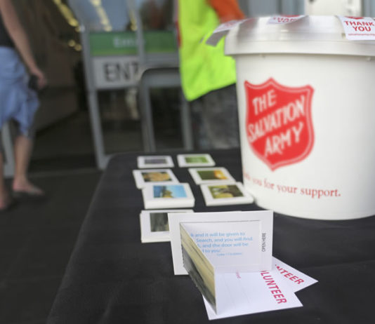 뉴질랜드 구세군 자선냄비