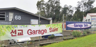 타우랑가한인장로교회 선교바자회