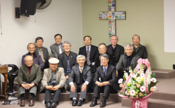 오클랜드 장로연합회 설립 10주년 감사예배