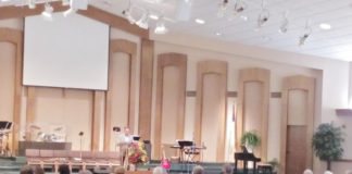 미국교회를 방문하여 사역보고 및 기도 후원 요청