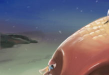 낚시에 걸릴 뻔한 잉어 바나바