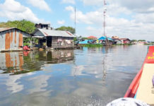 수상마을에서 만난 선교사 모녀
