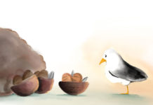 오병이어의 현장에 선 갈매기 기드온