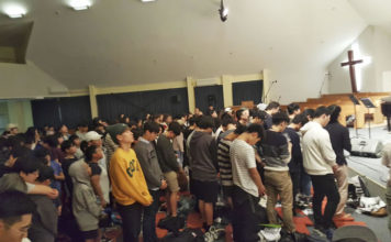 크라이스트처치 청소년.청년 연합집회