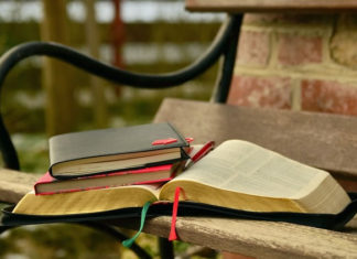 성경책을 집어 던지는 목사