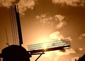 풍차 방앗간 돌리시는 하나님