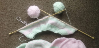 평강교회 여전도회 모자뜨기