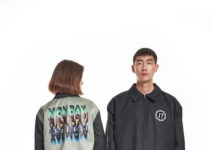 어머니의 퇴직을 주제로 만든 옷