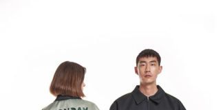 어머니의 퇴직을 주제로 만든 옷