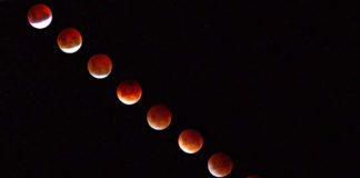 지구에서 달이 붉게 보이게 되는 적월( 赤月, Blood Moon)