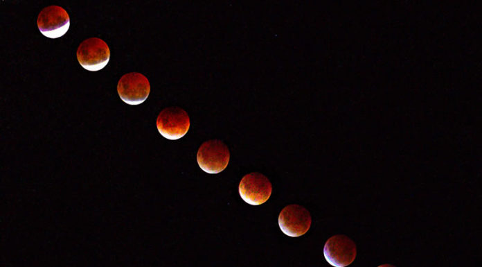 지구에서 달이 붉게 보이게 되는 적월( 赤月, Blood Moon)