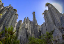푸탕기루아 피너클(Putangirua Pinnacles)
