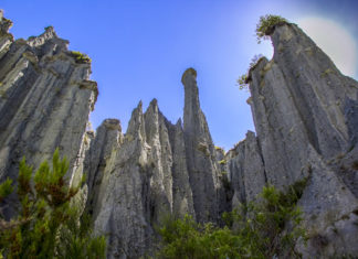푸탕기루아 피너클(Putangirua Pinnacles)