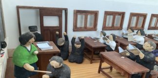 교실 풍경 Classroom scene