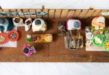 골목 노점 alley street stalls