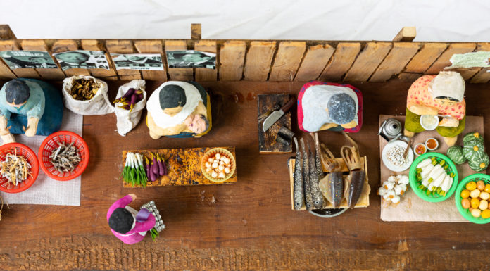 골목 노점 alley street stalls