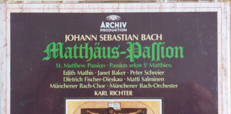 돌아가신 어머님과 마태수난곡