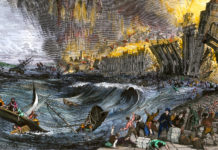 “신이 있다면, 성당은 무너뜨리고 집창촌은 살린 이유는 무엇인가?”