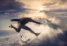 하늘의 시간을 사는 사람