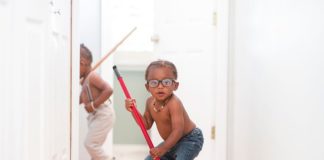 “교회 부엌 청소를 기억하소서”