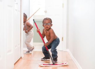 “교회 부엌 청소를 기억하소서”