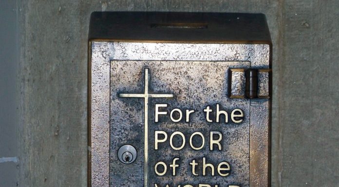 구제가 사라진 교회