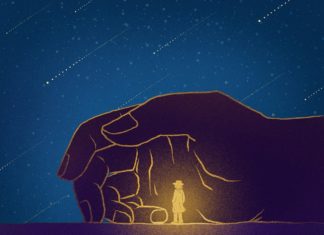 아브라함과 욥, 하나님의 양손에는