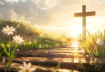 “For us who believe in him 우리도 위함이니…”