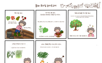 올해 우리집 농사 보고서