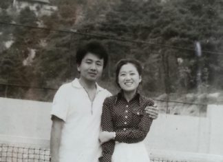 거울 앞에서